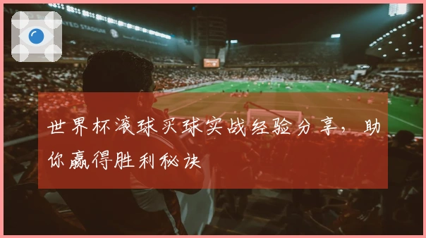世界杯滚球买球实战经验分享，助你赢得胜利秘诀